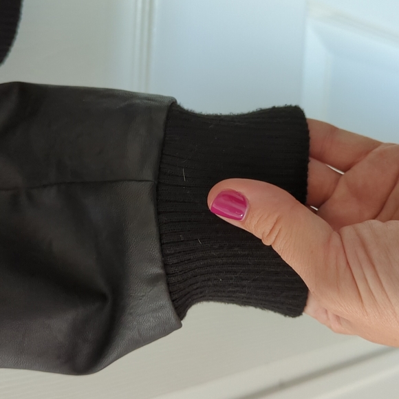 SPARKLE & FADE Vegan Leather Jacket - Picture 5 of 8